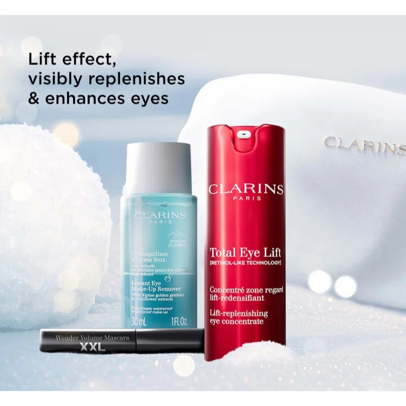 Clarins Total Eye Lift Holiday Season ajándékszett