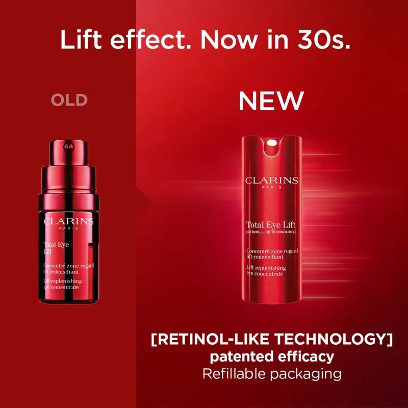 Clarins Total Eye Lift szemkrém a ráncok ellen 15 ml