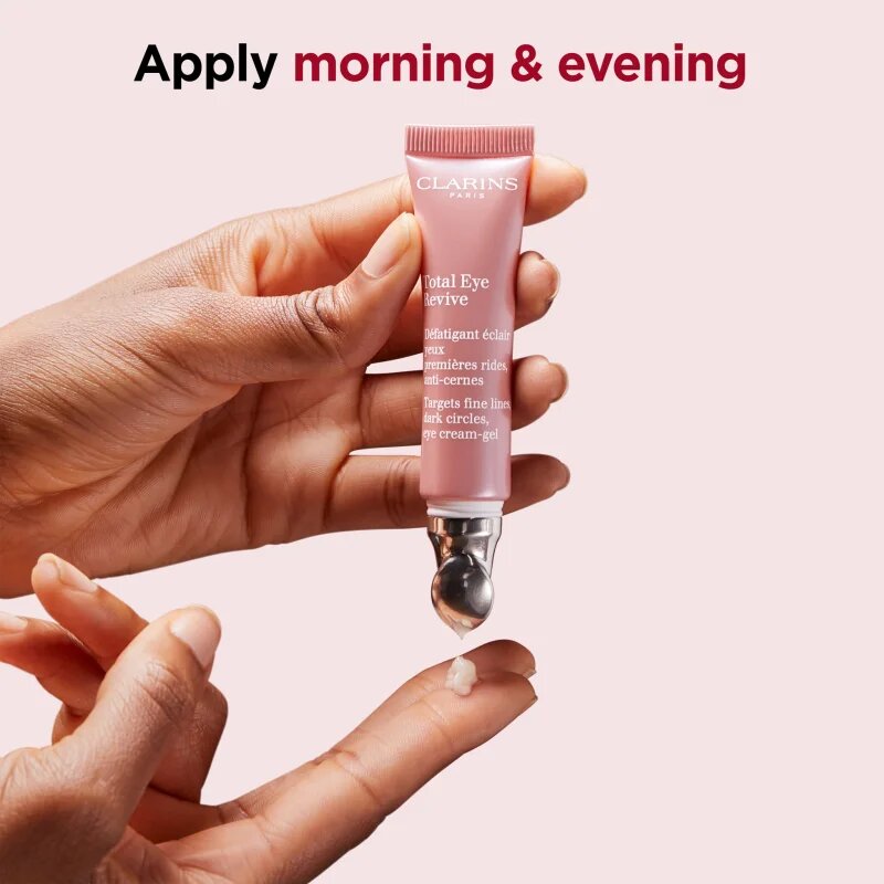 Clarins Total Eye Revive géles krém a fáradtság jelei ellen 15 ml