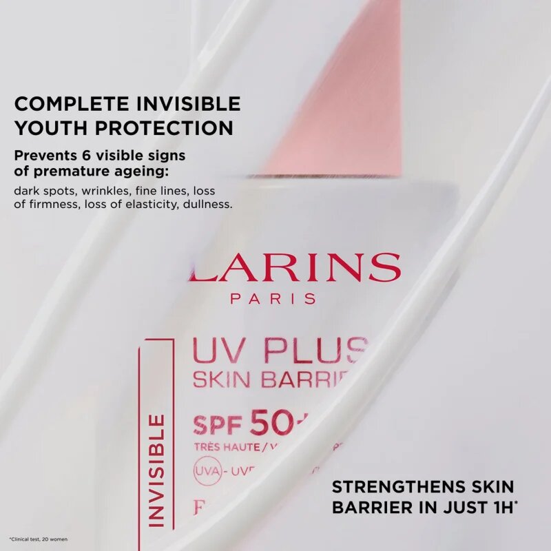 Clarins UV Plus Translucent SPF50 napozó krém az arcra SPF 50 30 ml