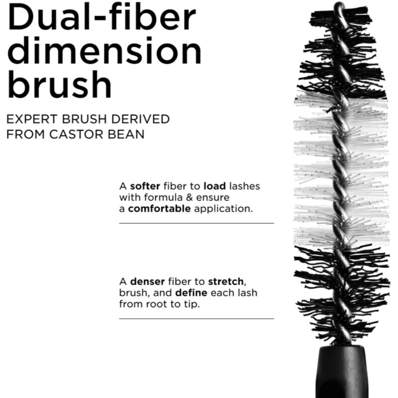 Clarins Wonder Perfect Mascara 5D dúsító és hosszabbító szempillaspirál árnyalat 01 black 8 ml