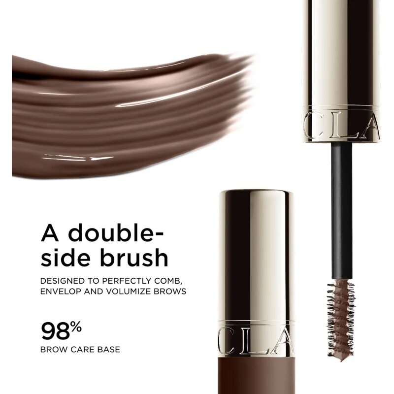 Clarins Wonder Sculp Eyebrow Gel színező gél szemöldökre árnyalat 03 warm brown 5 ml