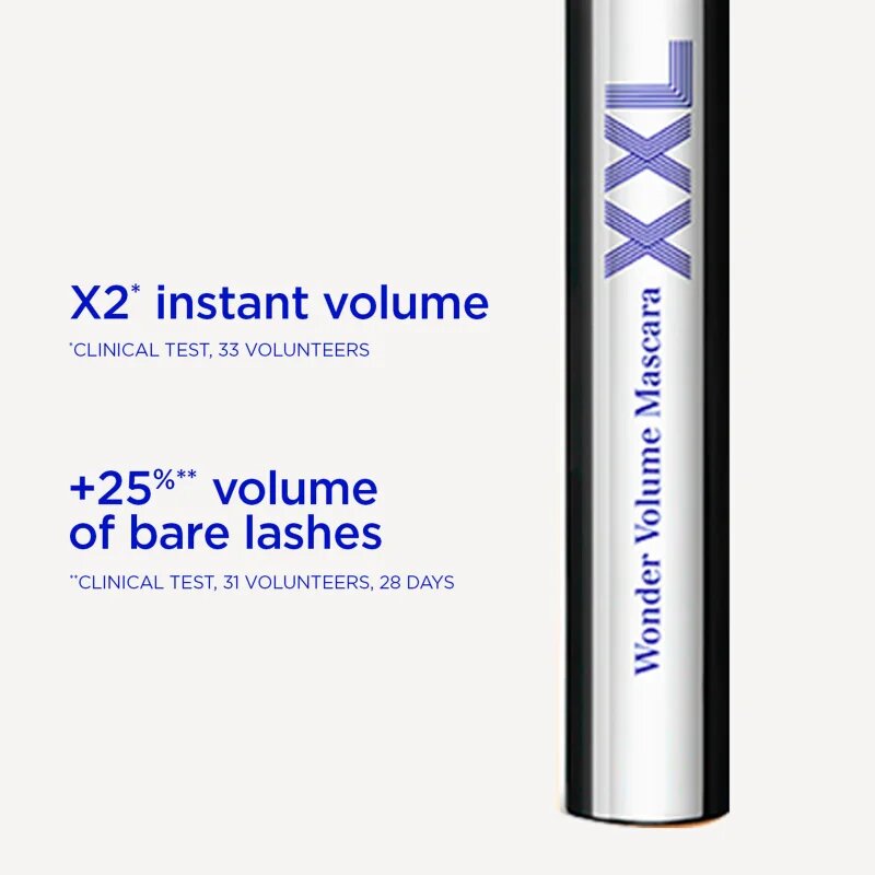 Clarins Wonder Volume Mascara XXL szempillaspirál a maximális dús hatásért árnyalat 02 Blue 8 ml