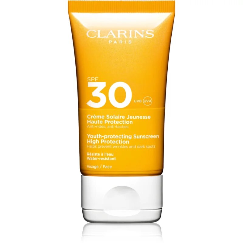 Clarins Youth-Protecting Sunscreen High Protection napozókrém arcra SPF 30 50 ml