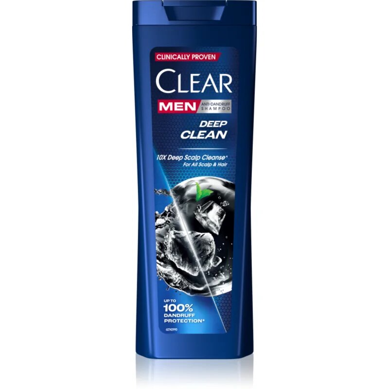 Clear Deep Clean tisztító sampon uraknak 360 ml