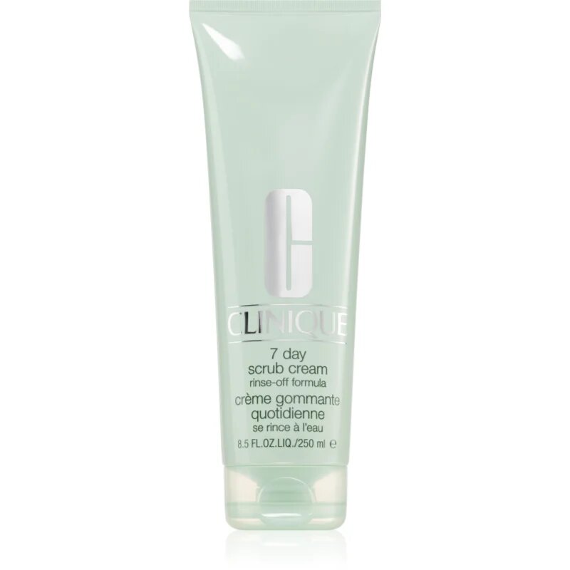 Clinique 7 Day Scrub Cream Rinse-Off Formula tisztító peeling mindennapi használatra 250 ml