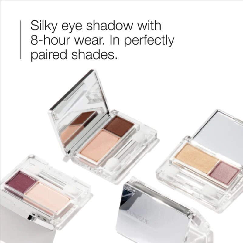 Clinique All About Shadow™ Duo duo szemhéjfesték árnyalat Day Into Date - Shimmer/Matte 17 g