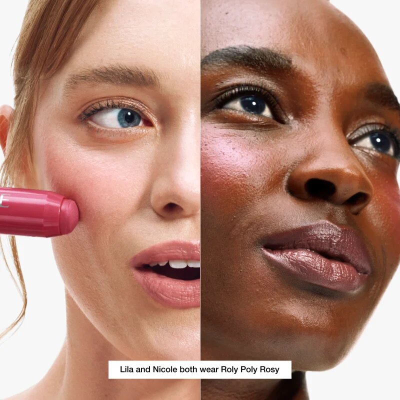 Clinique Chubby Stick™ Cheek Colour Balm krémes arcpirosító árnyalat 03 Roly Poly Rosy 6 g