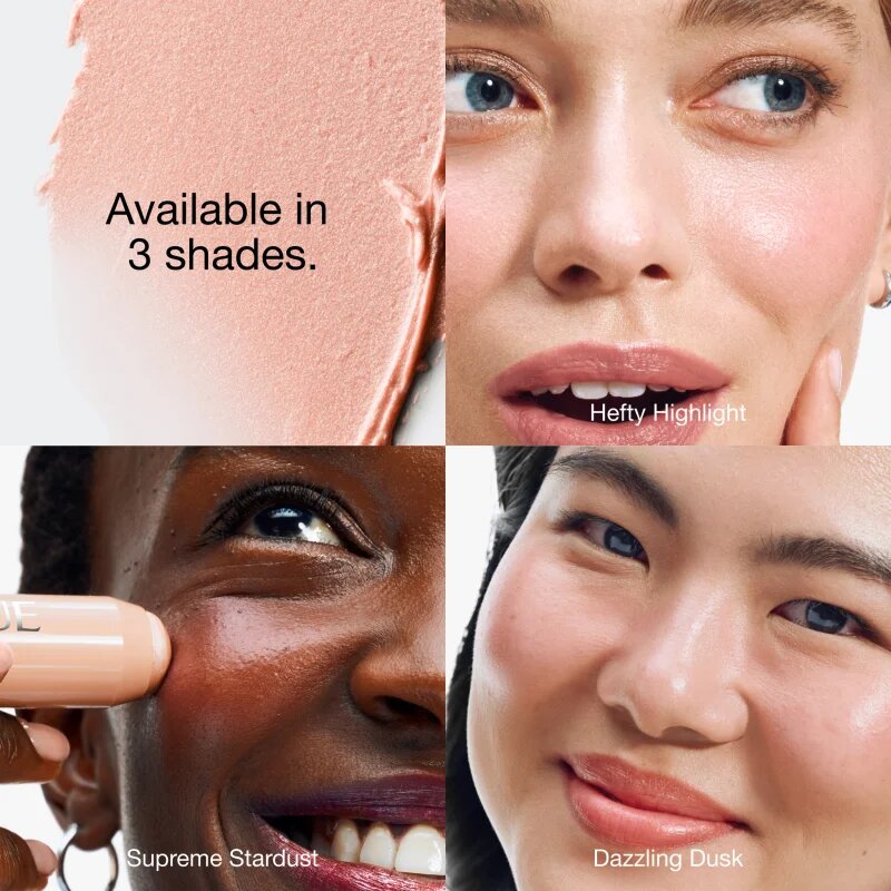 Clinique Chubby Stick™ Sculpting Highlight krémes élénkítő készítmény árnyalat 01 Hefty Highlight 6 g