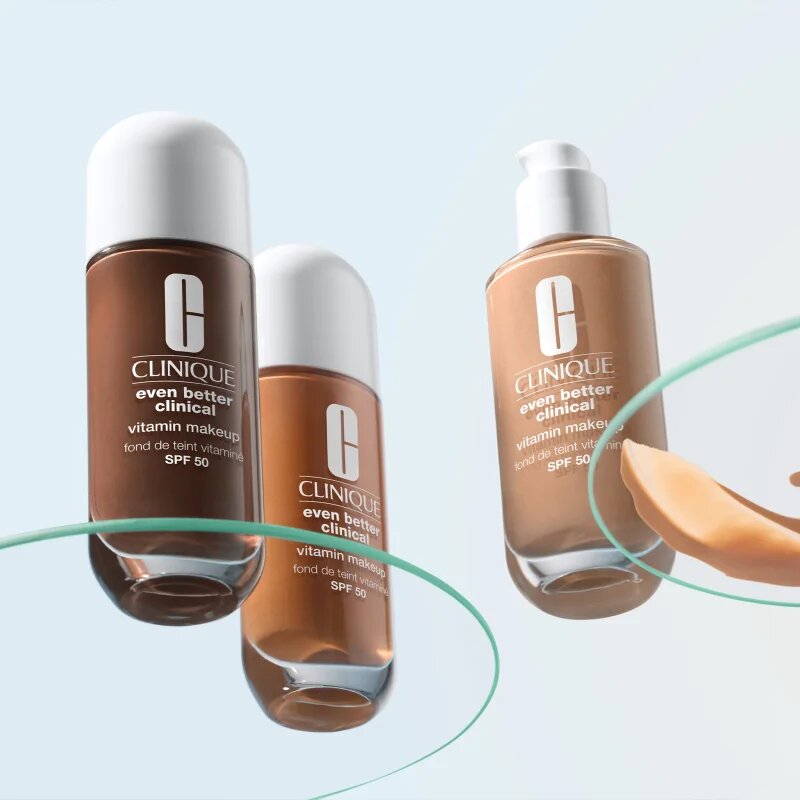 Clinique Even Better™ Vitamin Makeup folyékony make-up SPF 50 árnyalat Light Medium Warm 2 30 ml