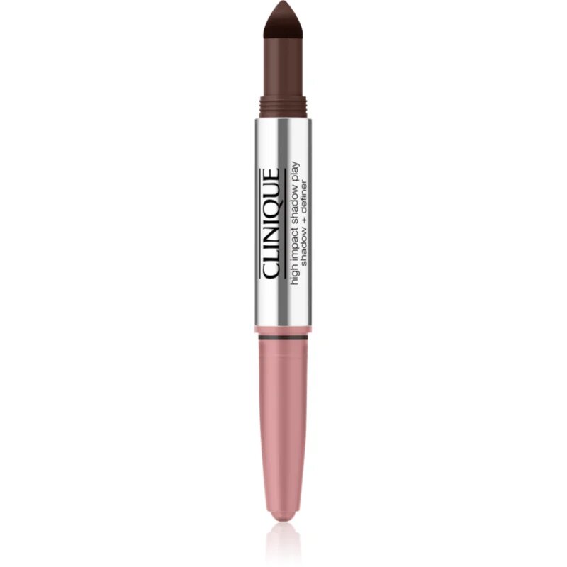 Clinique High Impact™ Shadow Play szemhéjfesték ceruza duo árnyalat Pink Honey + Black Honey 1.9 g