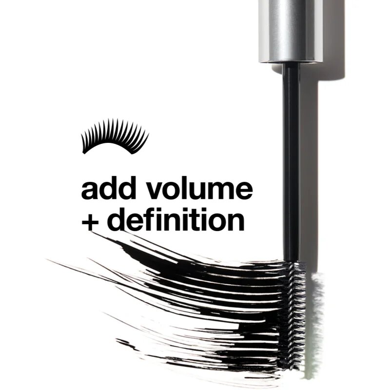 Clinique High Impact™ Waterproof Mascara vízálló és tömegnövelő szempillaspirál árnyalat 01 Black 8 ml