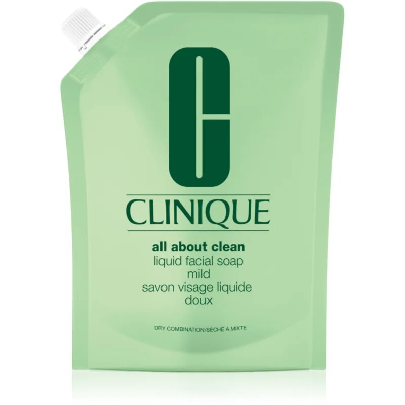 Clinique Liquid Facial Soap Extra-Mild folyékony szappan száraz és nagyon száraz bőrre utántöltő 400 ml