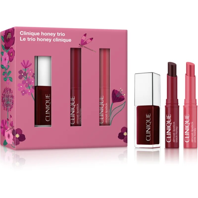 Clinique Mini Kit Honey Trio ajándékszett az ajkakra