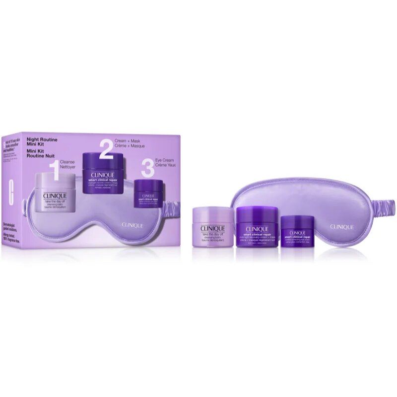 Clinique Mini Kit Night Routine ajándékszett