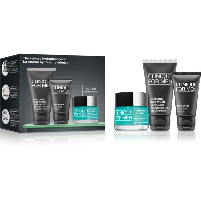Clinique Mini Kit The Intense Hydration System ajándékszett uraknak