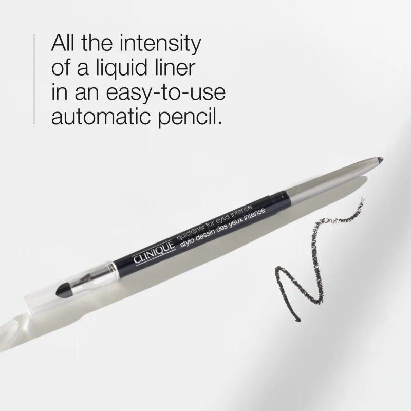 Clinique Quickliner™ for Eyes Intense intenzív színű szemhéjceruza árnyalat 09 Intense Ebony 0.25 g