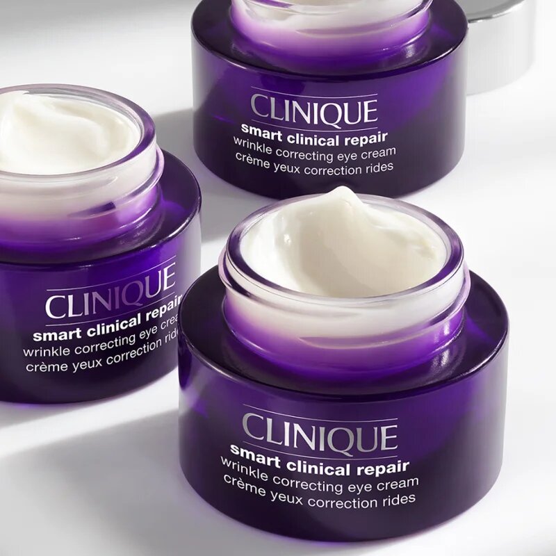 Clinique Smart Clinical™ Repair Wrinkle Correcting Eye Cream feltöltő szemkrém a ráncok ellen 15 ml