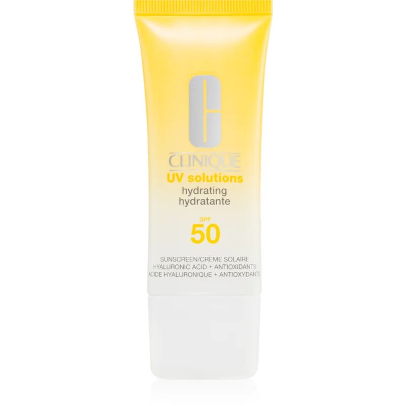 Clinique Sun UV Solutions Hydrating Sunscream SPF 50 napozókrém arcra hidratáló 40 ml
