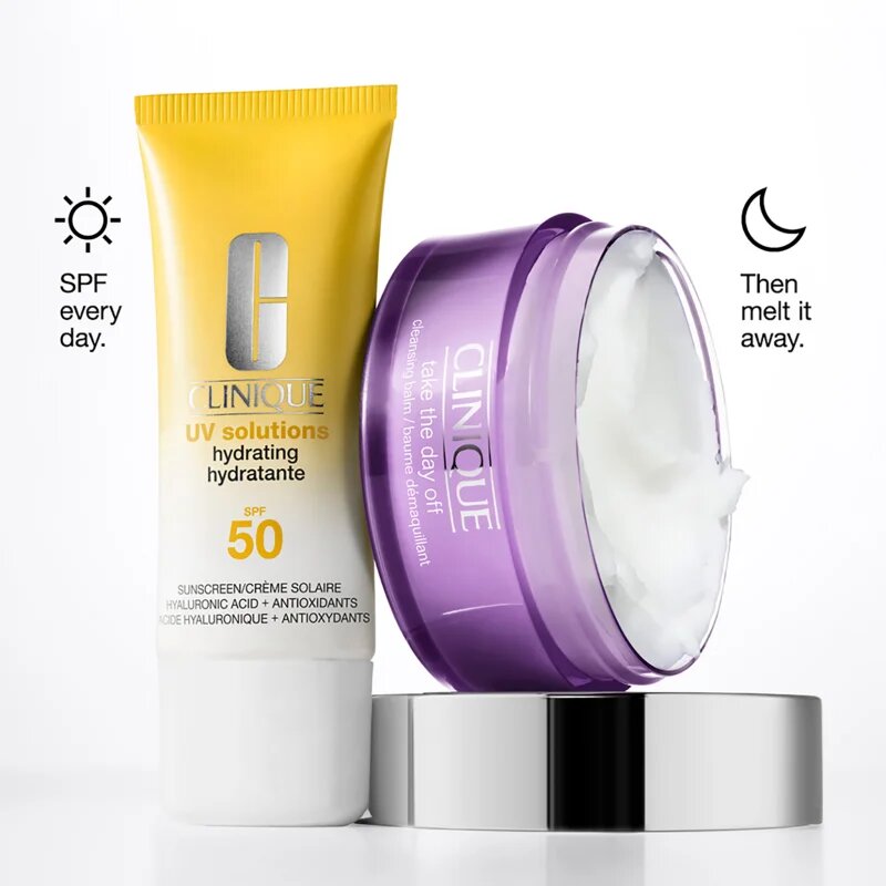 Clinique Sun UV Solutions Hydrating Sunscream SPF 50 napozókrém arcra hidratáló 40 ml