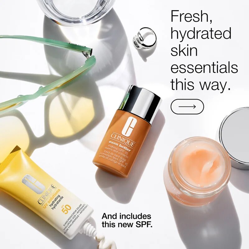 Clinique Sun UV Solutions Hydrating Sunscream SPF 50 napozókrém arcra hidratáló 40 ml