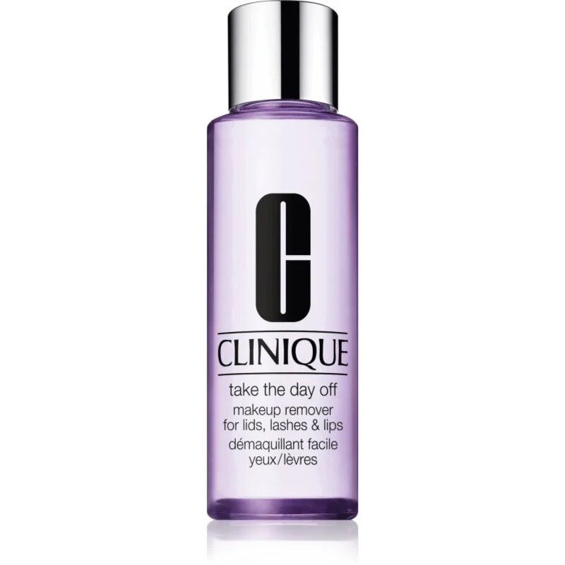 Clinique Take The Day Off™ Makeup Remover For Lids Lashes & Lips kétfázisú festéklemosó szemre és az ajkakra 125 ml