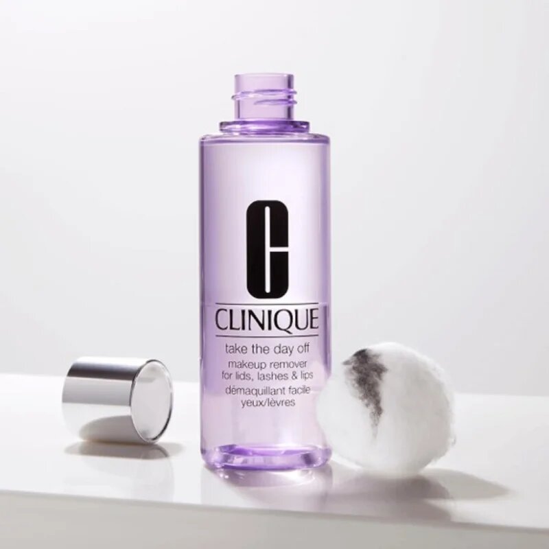 Clinique Take The Day Off™ Makeup Remover For Lids Lashes & Lips kétfázisú festéklemosó szemre és az ajkakra 125 ml