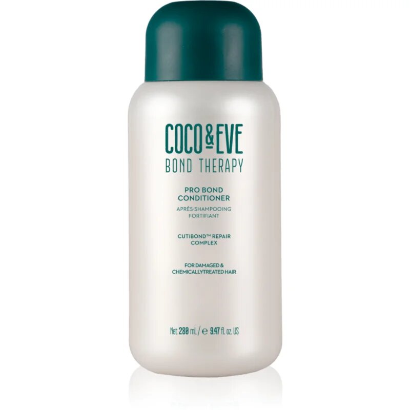 Coco & Eve Bond Therapy Pro Bond Conditioner hidratáló és hajerősítő kondicionáló sérült vegyileg kezelt hajra 280 ml