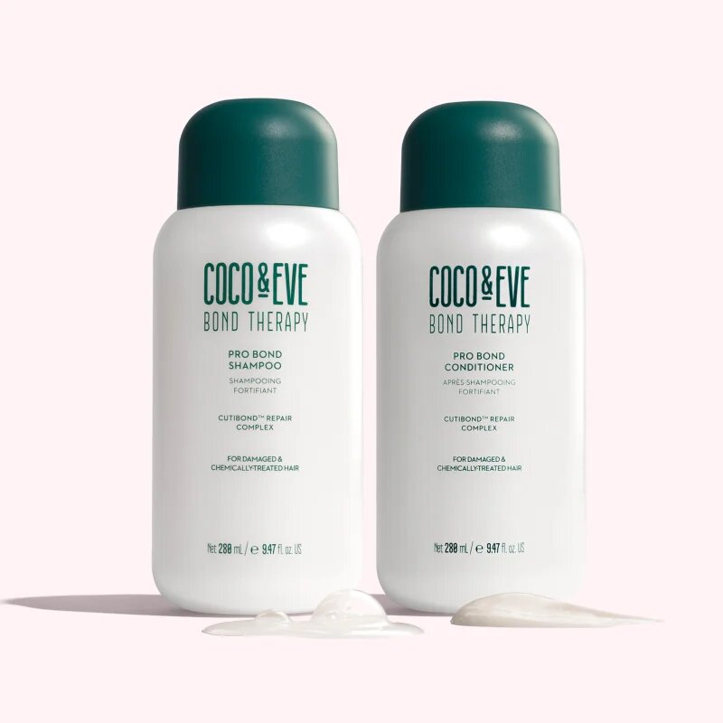 Coco & Eve Bond Therapy Pro Bond Conditioner hidratáló és hajerősítő kondicionáló sérült vegyileg kezelt hajra 280 ml