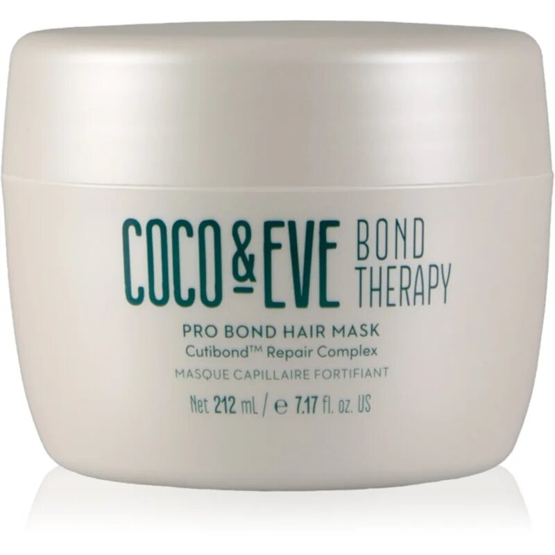 Coco & Eve Bond Therapy Pro Bond Mask megújító és erősítő maszk sérült vegyileg kezelt hajra 212 ml