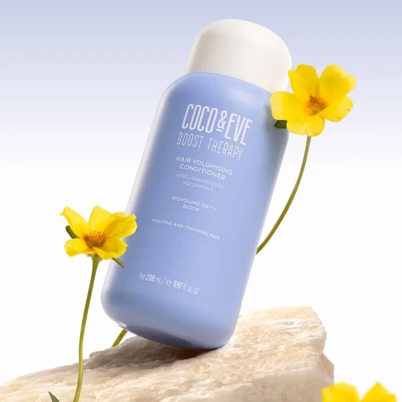 Coco & Eve Boost Therapy Volumising Conditioner dúsító kondicionáló a finom hajért 280 ml