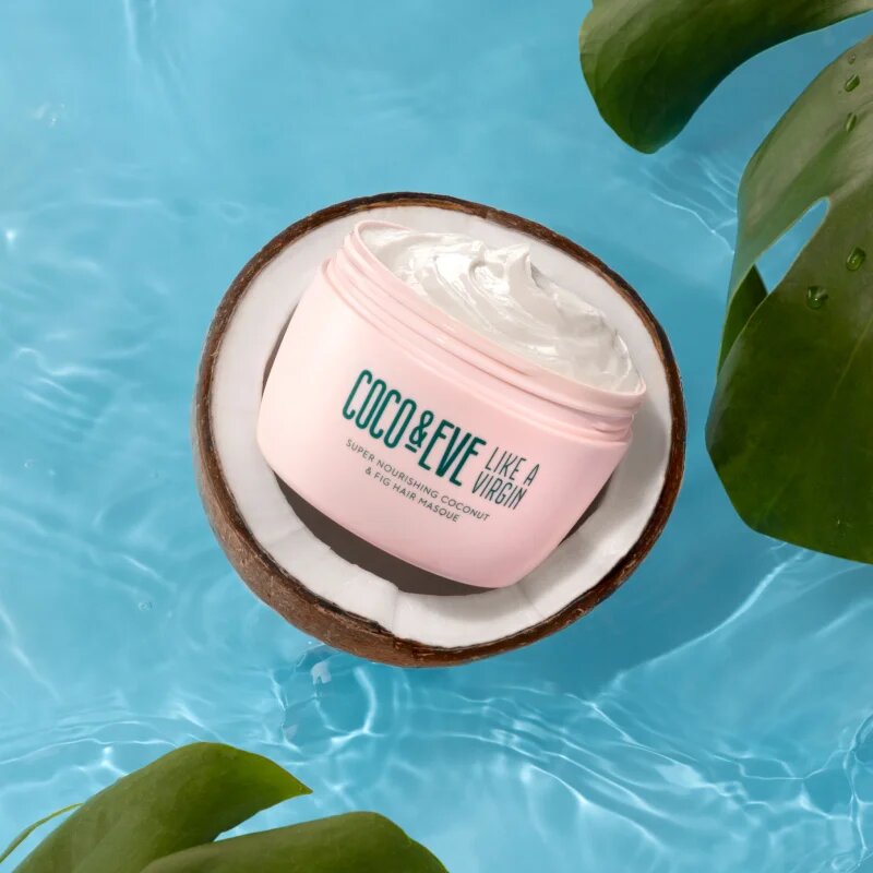 Coco & Eve Like A Virgin Super Nourishing Coconut & Fig Hair Masque mélyen tápláló maszk a fénylő és selymes hajért 212 ml