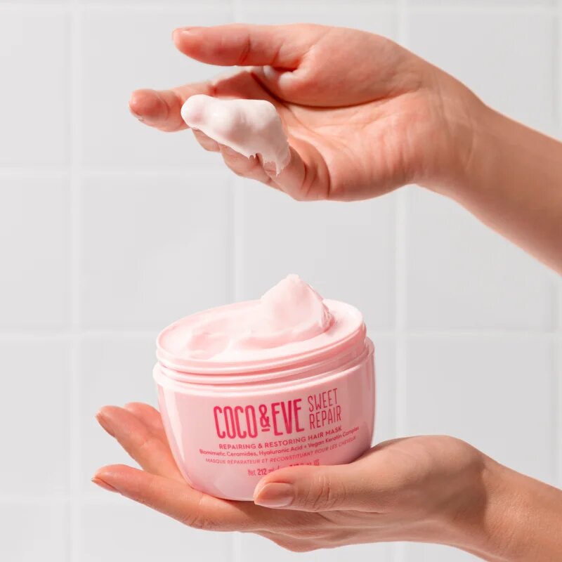 Coco & Eve Sweet Repair Repairing & Restoring Hair Mask intenzív maszk az erős és fénylő hajért 212 ml