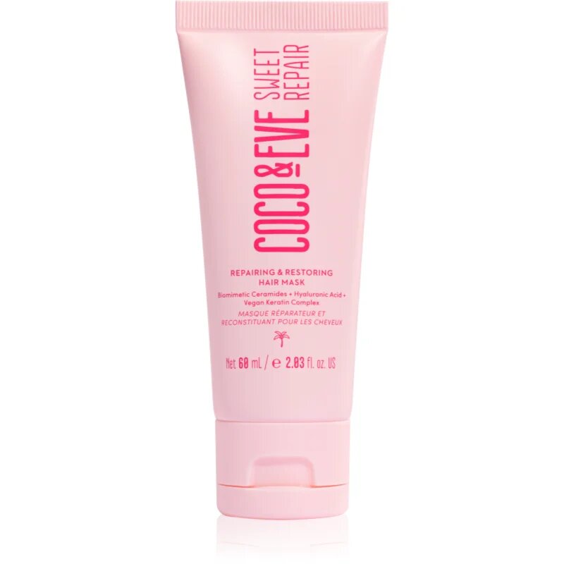 Coco & Eve Sweet Repair Repairing & Restoring Hair Mask intenzív maszk az erős és fénylő hajért 60 ml