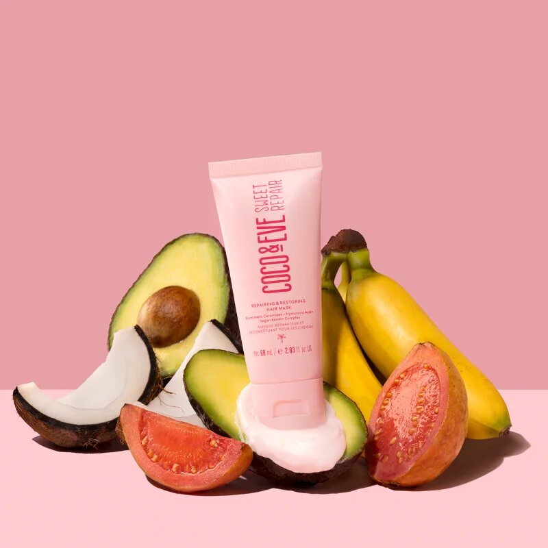 Coco & Eve Sweet Repair Repairing & Restoring Hair Mask intenzív maszk az erős és fénylő hajért 60 ml