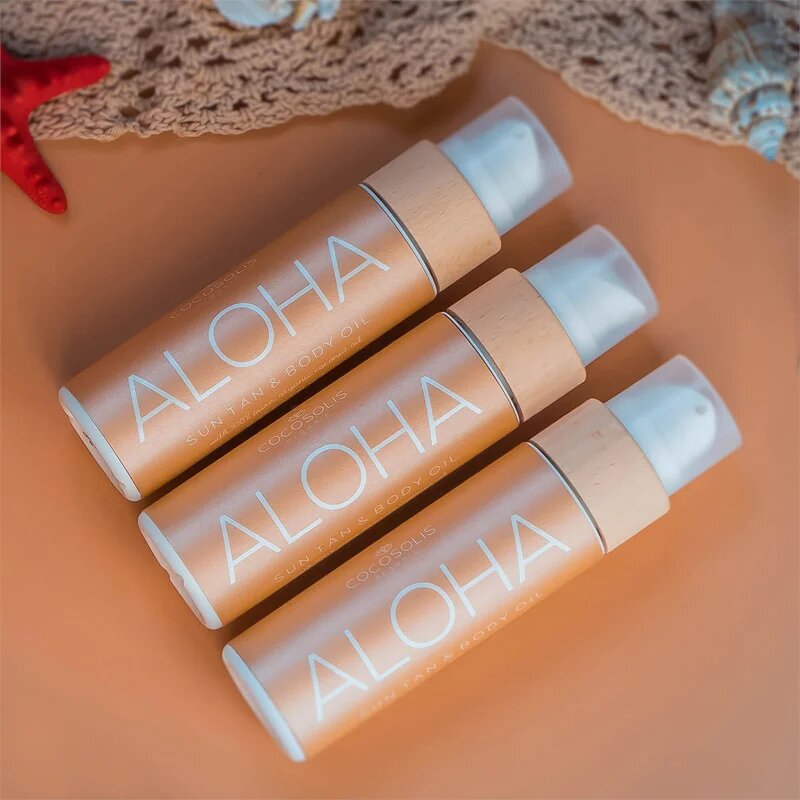 COCOSOLIS ALOHA ápoló- és napvédő olaj védőfaktor nélkül illattal Coconut 200 ml