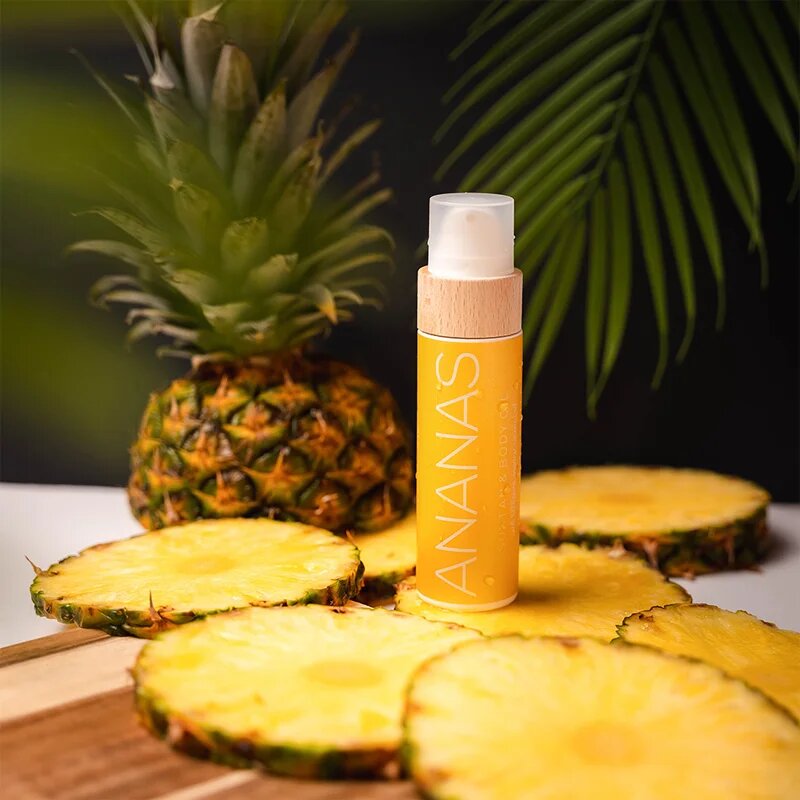 COCOSOLIS ANANAS ápoló- és napvédő olaj védőfaktor nélkül illattal Pineapple & Vanilla 110 ml