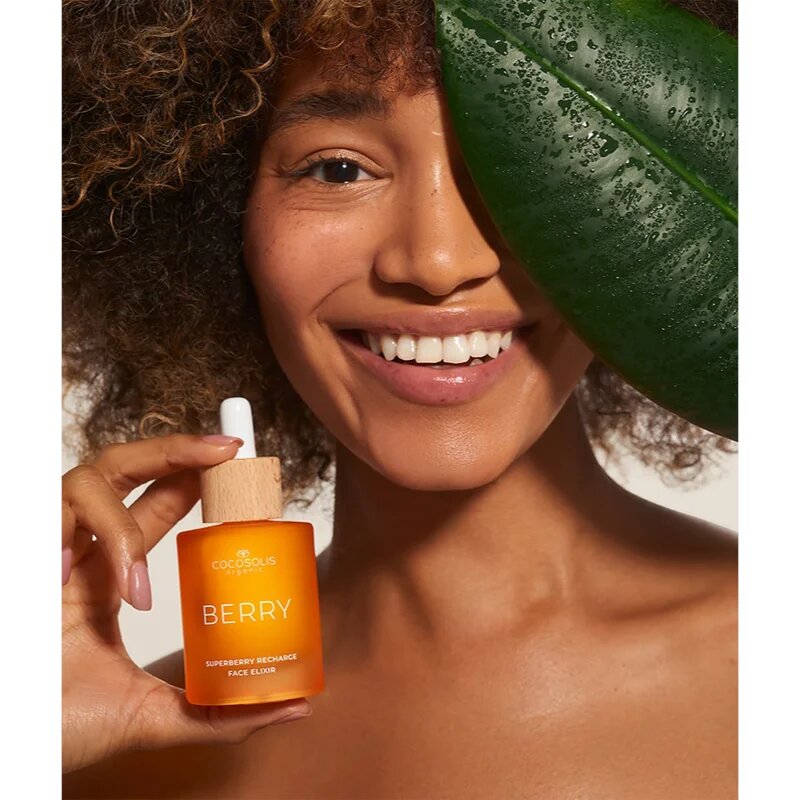 COCOSOLIS BERRY Superberry Recharge Face Elixir revitalizáló és tápláló elixír 50 ml