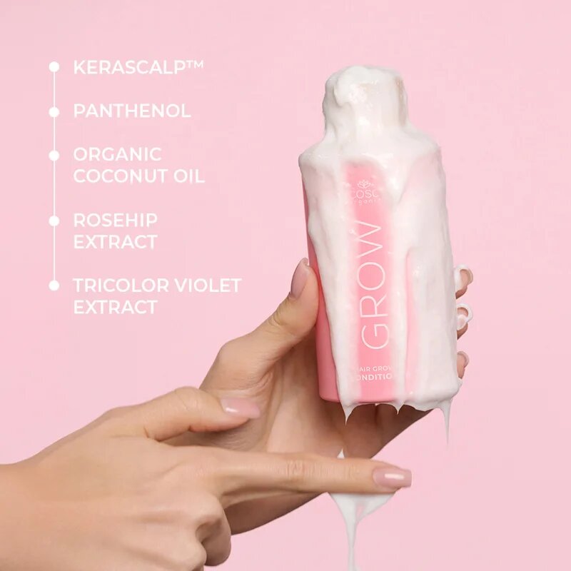 COCOSOLIS GROW kondicionáló a haj növekedéséért és megerősítéséért a hajtövektől kezdve 200 ml