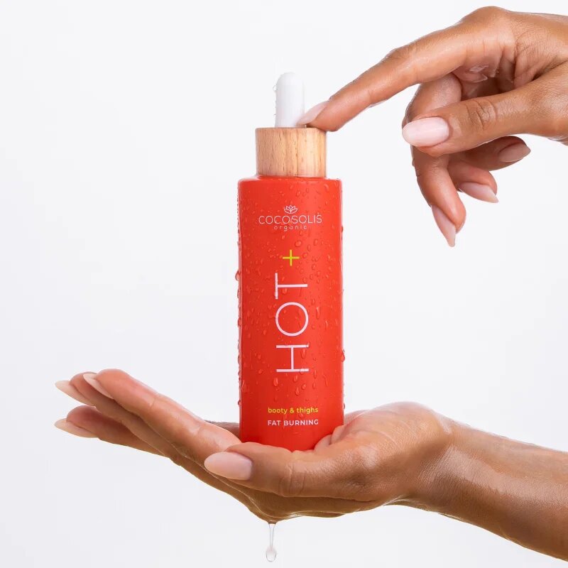 COCOSOLIS HOT+ testápoló szérum a zsírégetés támogatására illattal Red Clementine 100 ml