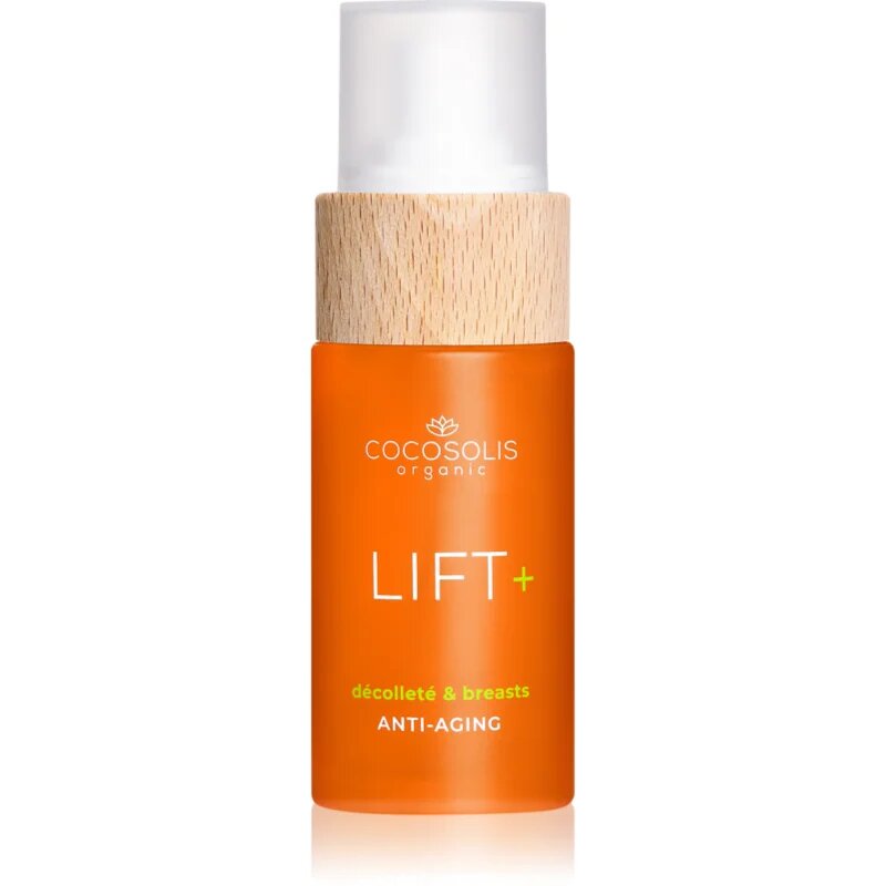 COCOSOLIS LIFT+ liftinges szérum dekoltázsra és mellre illattal Pear 50 ml