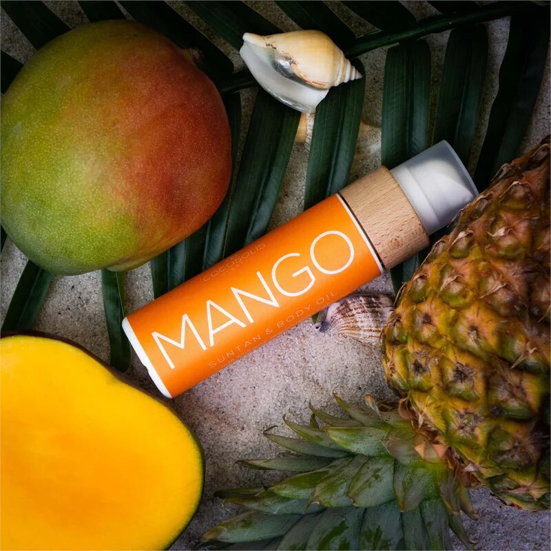 COCOSOLIS MANGO ápoló- és napvédő olaj védőfaktor nélkül illattal Mango 110 ml