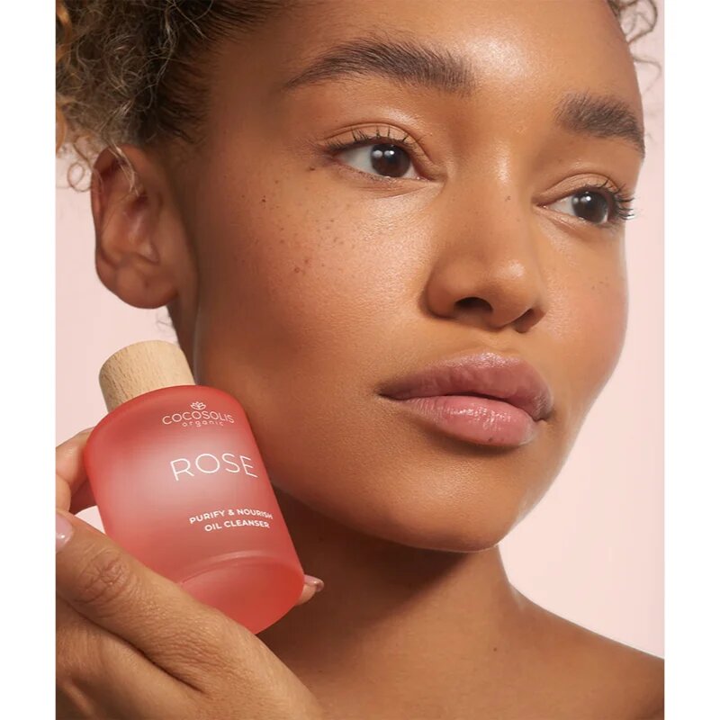 COCOSOLIS ROSE Purify & Nourish Oil Cleanser arctisztító olaj tápláló hatással 50 ml