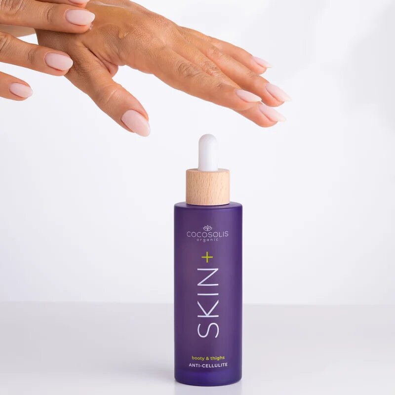 COCOSOLIS SKIN+ szérum cellulitisz ellen kisimító hatással illattal Blueberry Ice Cream 100 ml