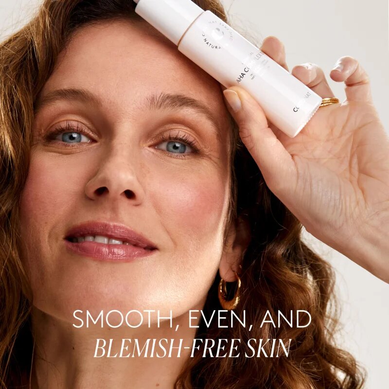 Cocunat Clinical AHA Complex 10% Gyengéd éjszakai peeling szérum öregedés ellen 30 ml