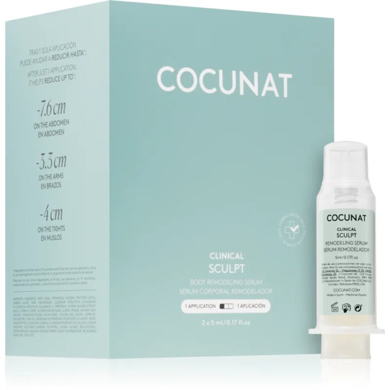 Cocunat Clinical Sculpt megújító szérum testre 2x5 ml