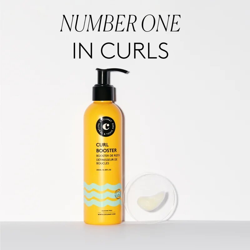 Cocunat Curl Booster hidratáló ápolás a hullámos és göndör hajra 250 ml