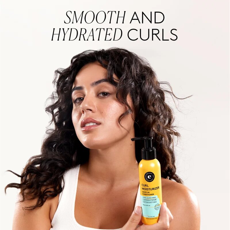Cocunat Curl Moisturizer öblítés nélküli kondicionáló hidratáló hatással 150 ml