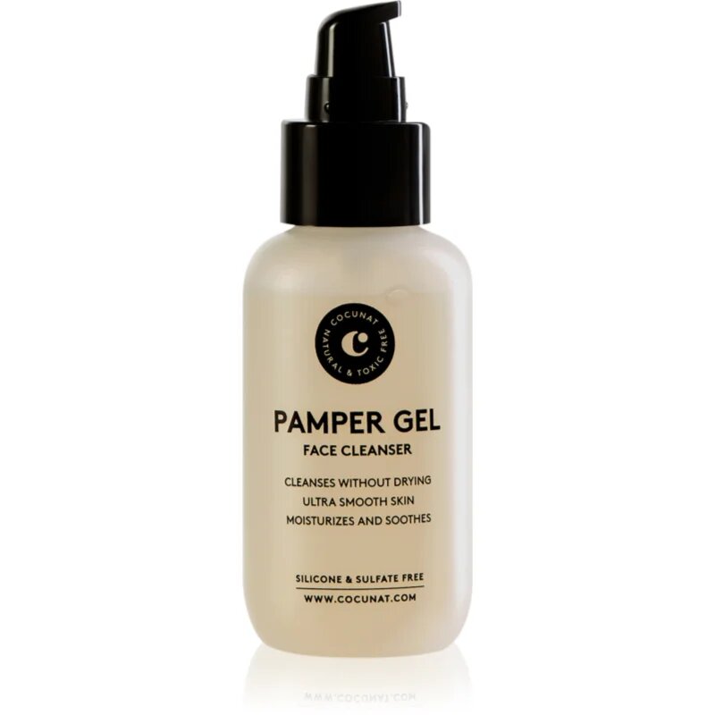 Cocunat Pamper Gel tisztító gél az arcra 100 ml