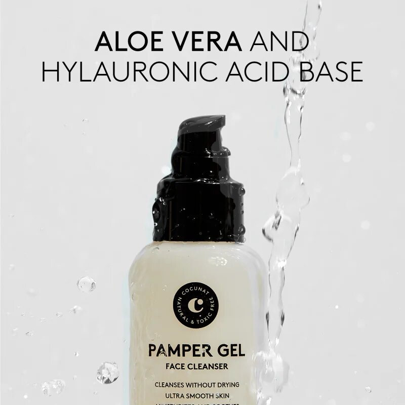 Cocunat Pamper Gel tisztító gél az arcra 100 ml
